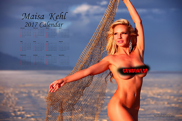 UNCENSORED TOPLESS SPECIAL EDITION 2017 CALENDAR