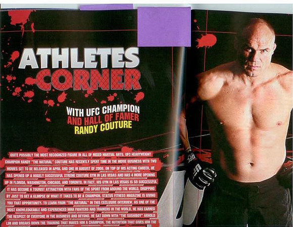 RandyCouture StatusFitnessMag